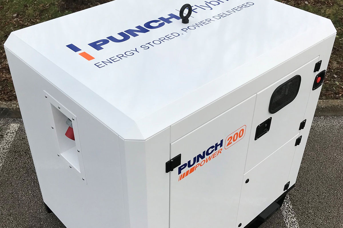 PUNCH Power 200 – Flywheel Power System - Genny Hire Ltd